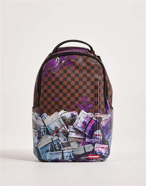 sprayground fake leather bag|counterfeit sprayground backpack.